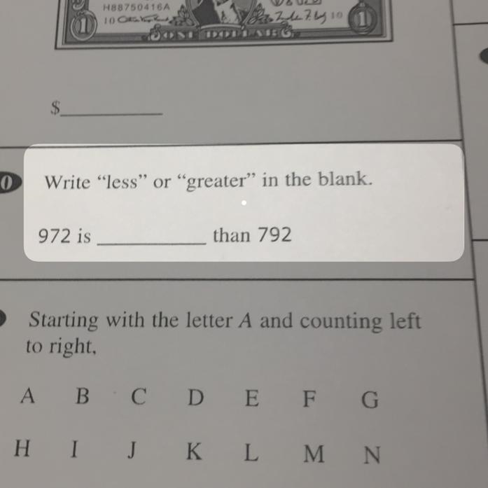 Write "less" or "greater" in the blank. 972 is than 792-example-1