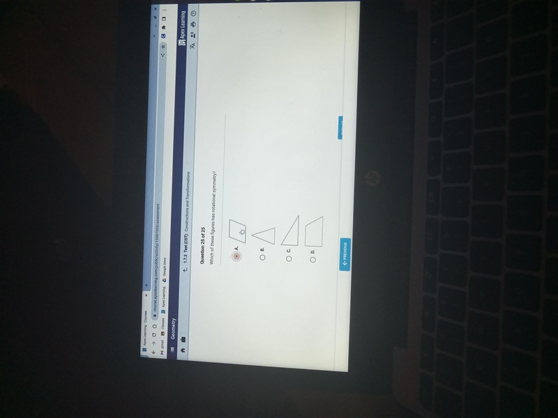 Which if these figures has rational symetry-example-1