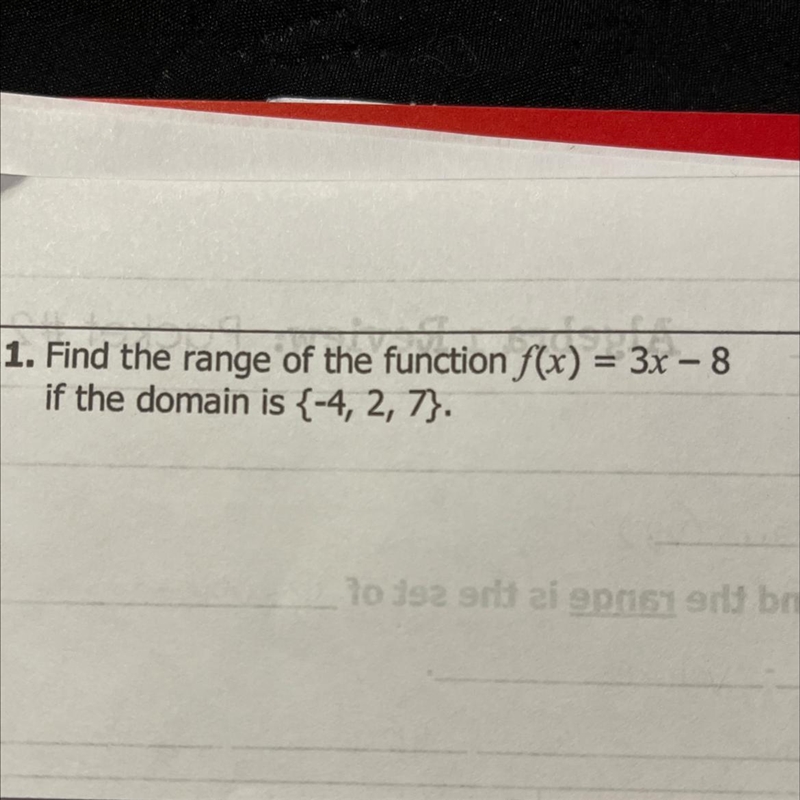 Can someone please help me in finding the range-example-1