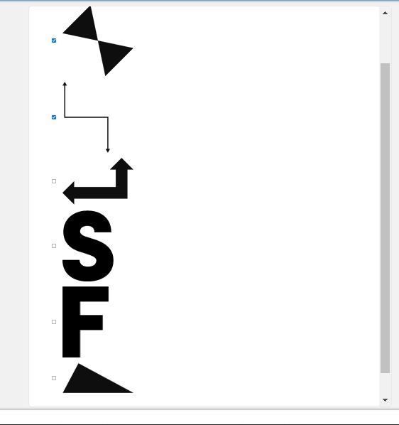 Select all the correct answers. Which figures have point symmetry?-example-1