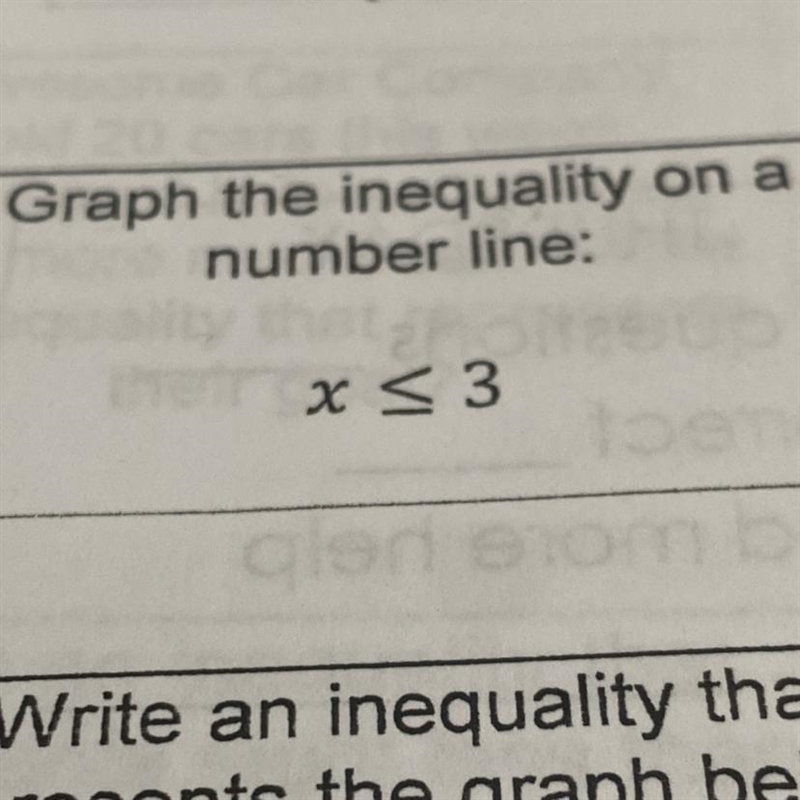 Help me put the inequality on the number line!-example-1