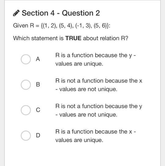 What’s the answer ??? FAST ! (8th grade Algerbra one )-example-1