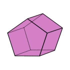 How many faces, edges and vertices does the shape below have? Faces: Edges: Vertices-example-1