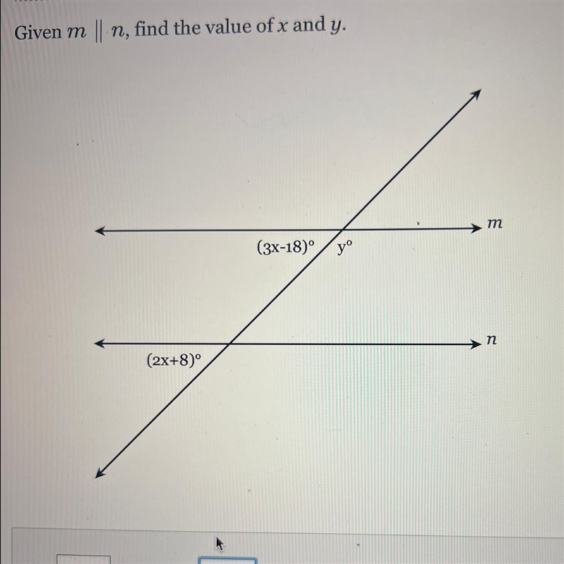 Find the value of x and y-example-1