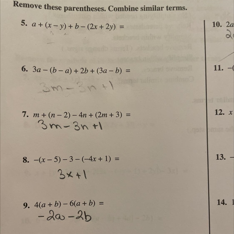 Please help me with number five-example-1