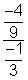 Find the quotient a.4/27 b.-4/27 c.-1 1/3 d.1 1/3-example-1