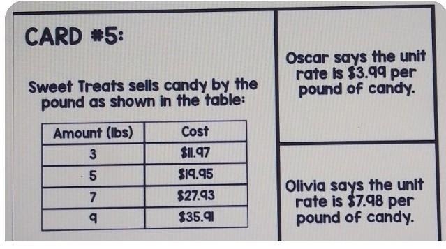 A) what was the difference in price between 3 and 5 lb of candy *subtract*B) what-example-1