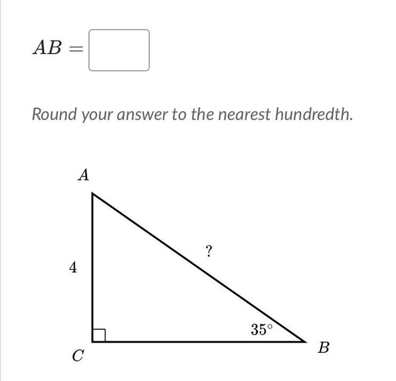 Solve for a side in right triangles-example-1