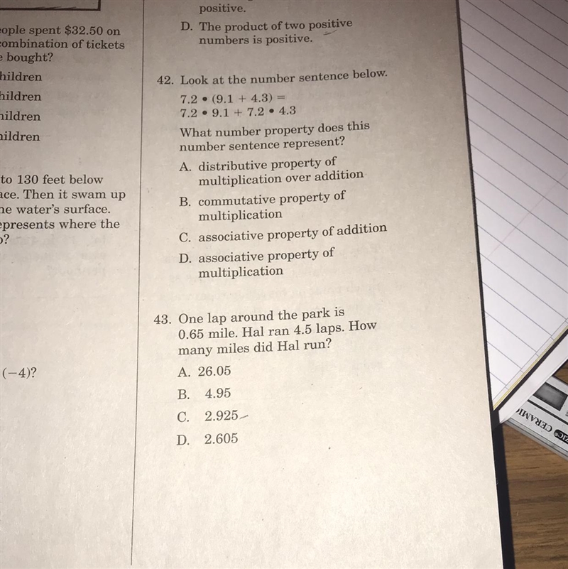 Do 42 and 43 pleasee-example-1