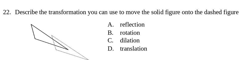 The transformation you can use to move the solid figure onto the dashed figure.-example-1