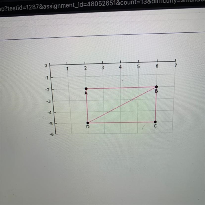 6) What is the length of the diagonal of the rectangle? A) 2.5 units B) 4.5 units-example-1