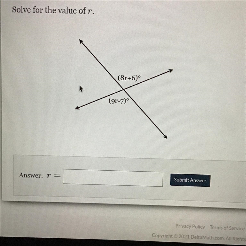 Solve for the Value of R-example-1