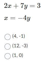 Solve the system of equations.-example-1