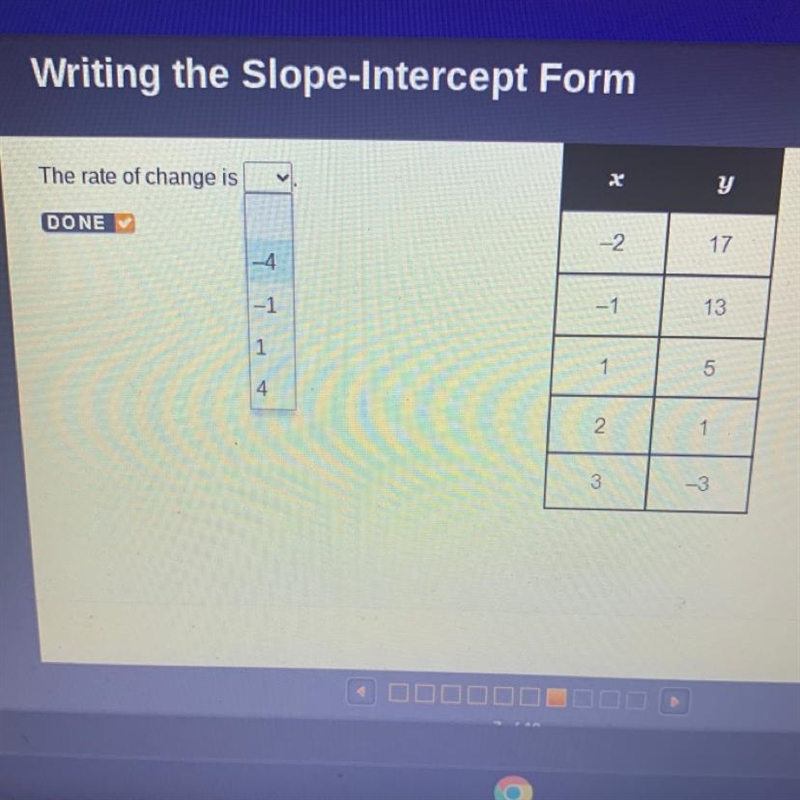 The rate of change is-example-1