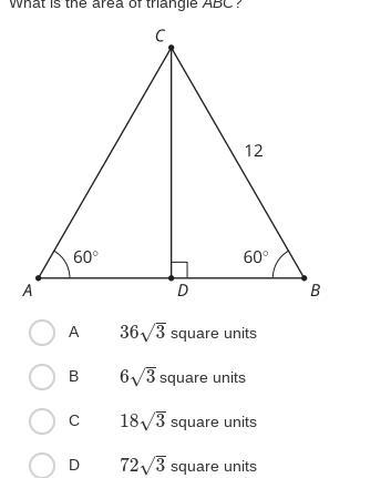 What is the area of triangle ABC?-example-1