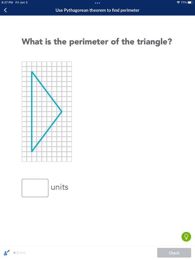 What is the perimeter of the triangle-example-1