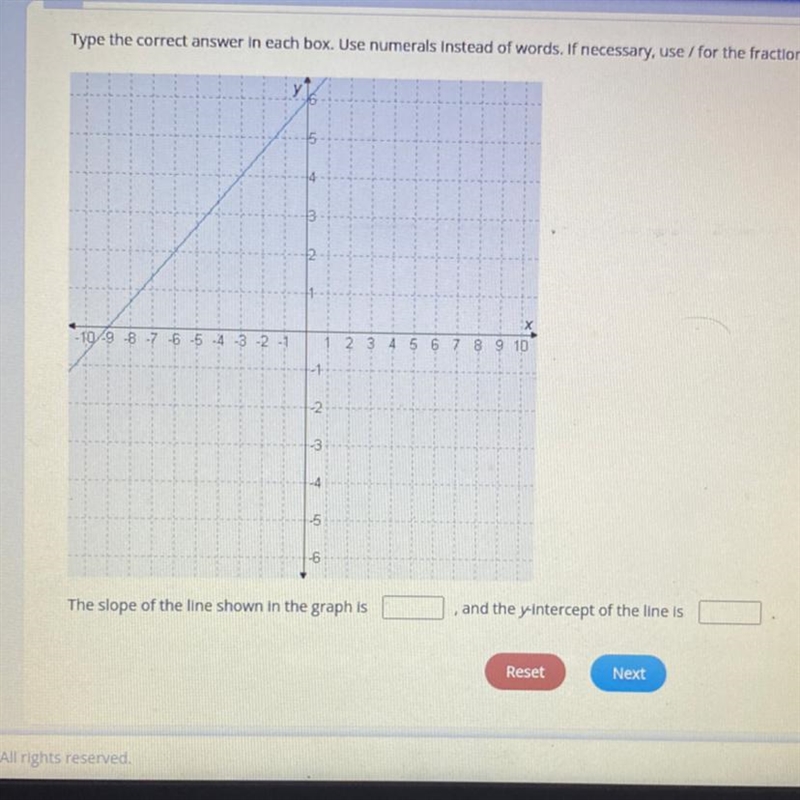 Type the correct answer in each box. Use numerals instead of words. If necessary, use-example-1