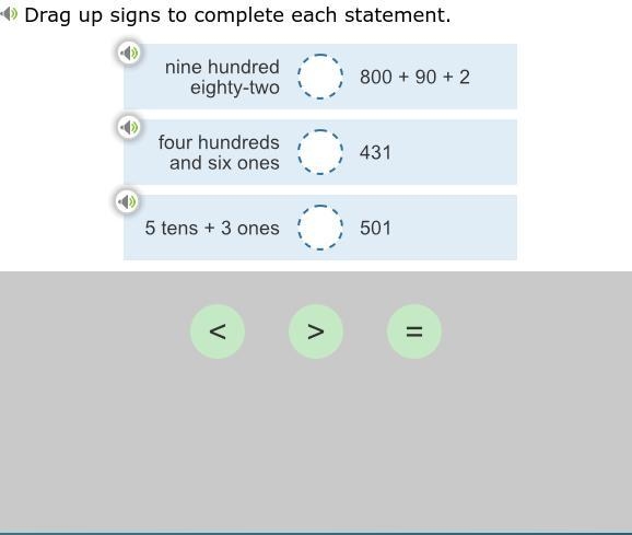 Which one is greater than or less than or equal-example-1