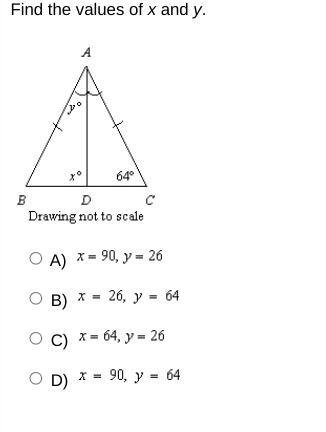 Find the values of x and y-example-1