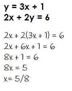 Identify the error Denise made when solving the following system of equations using-example-1