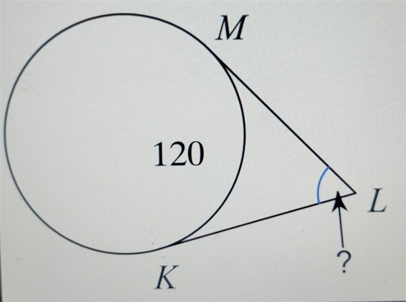 What is the measure of "?" ​-example-1