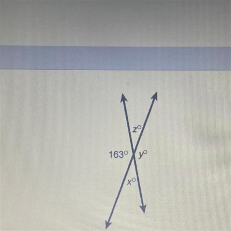 What is the measure of angle y in this figure? Enter your answer in the box. y=__°-example-1