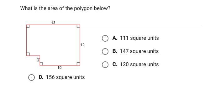 What is the area of the polygon below-example-1