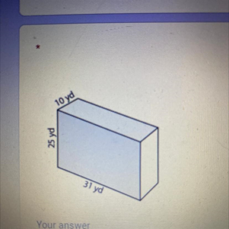 Surface area- Rectangle Please help ASAP-example-1