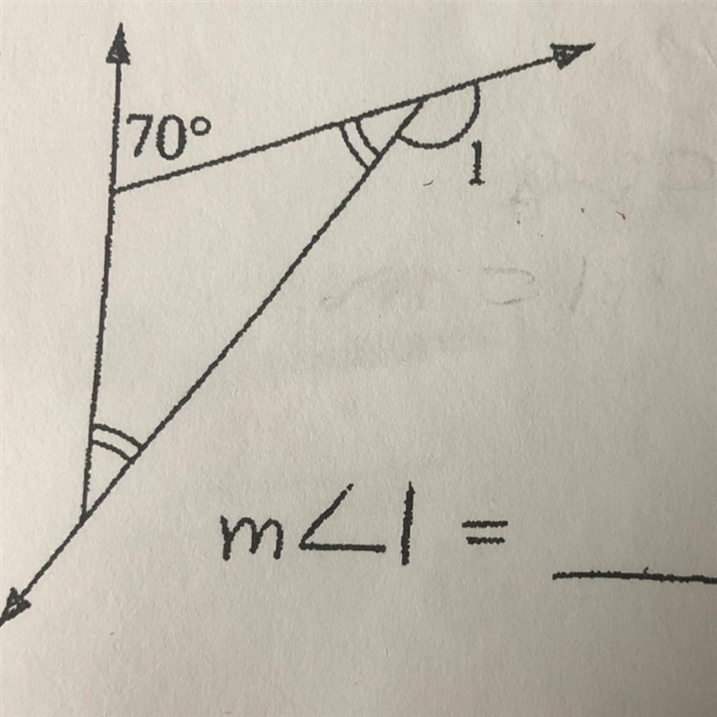 What is the measurement of m<1-example-1