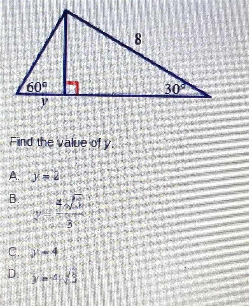 Find the value of Y Please select the best answer from the choices provided-example-1