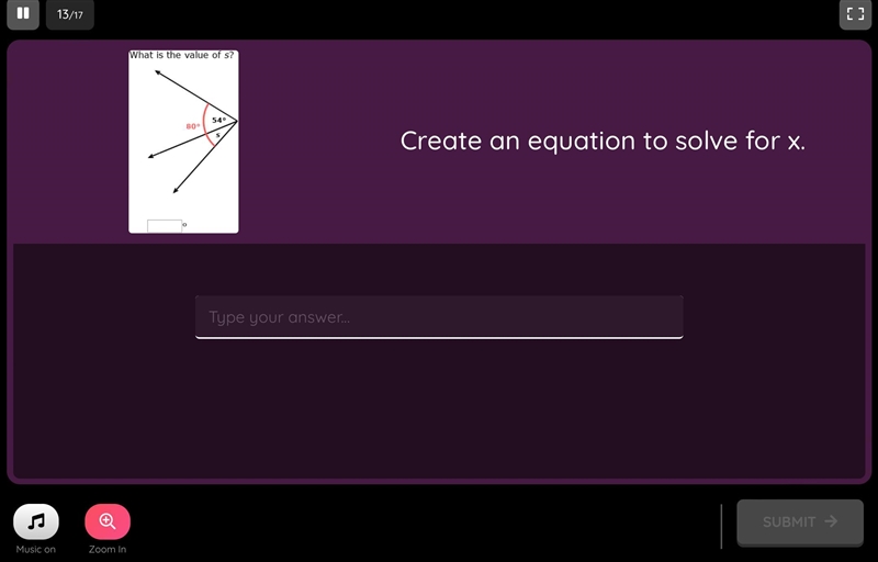 Create an equation to solve.-example-1