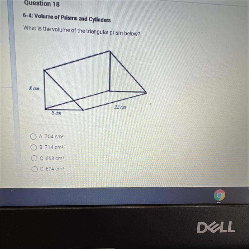 What is the volume of the triangular prism-example-1