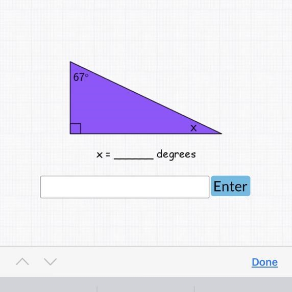 67 x=? Please help!-example-1