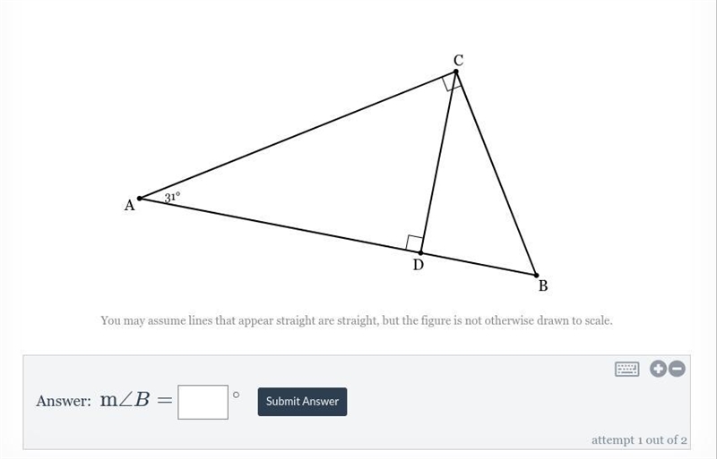 Finding Angles (Level 1) PLEASE full explanation :))-example-1