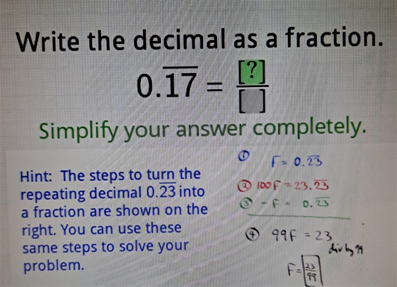 Write the decimal as a fraction please​-example-1