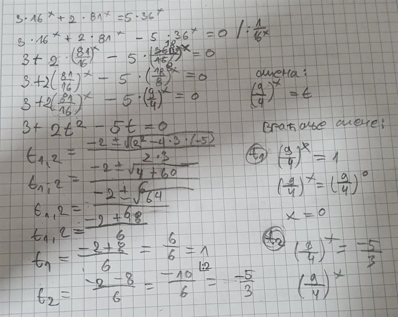 How do i solve this exponential equation ​-example-1