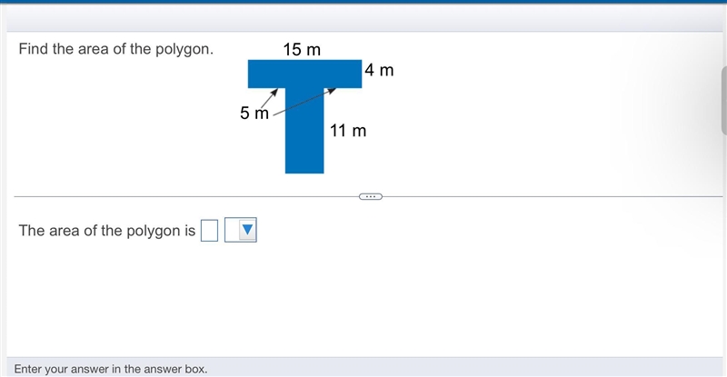 Find the area of the polygon.-example-1