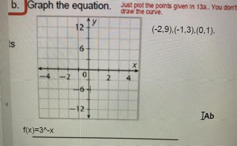 Please help me graph the points with this please and thank you-example-1