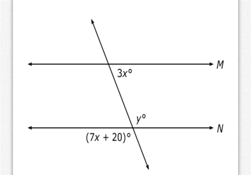 What is the value of y? A. 16 B. 48 C. 64 D. 13-example-1