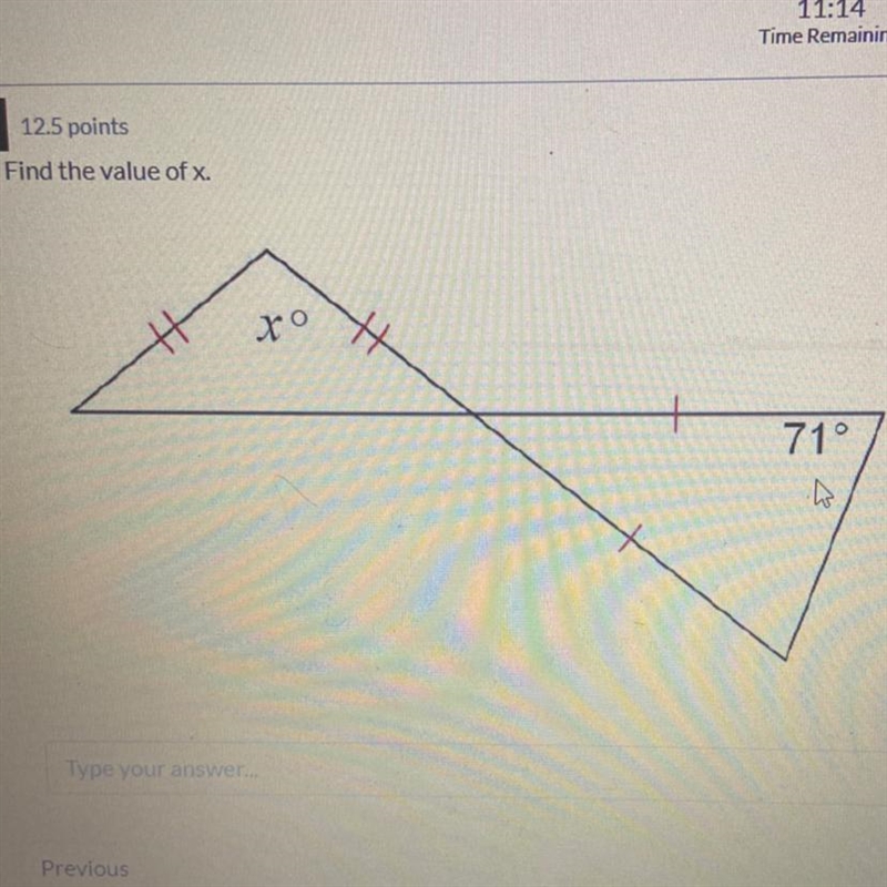 Find the value of x.-example-1