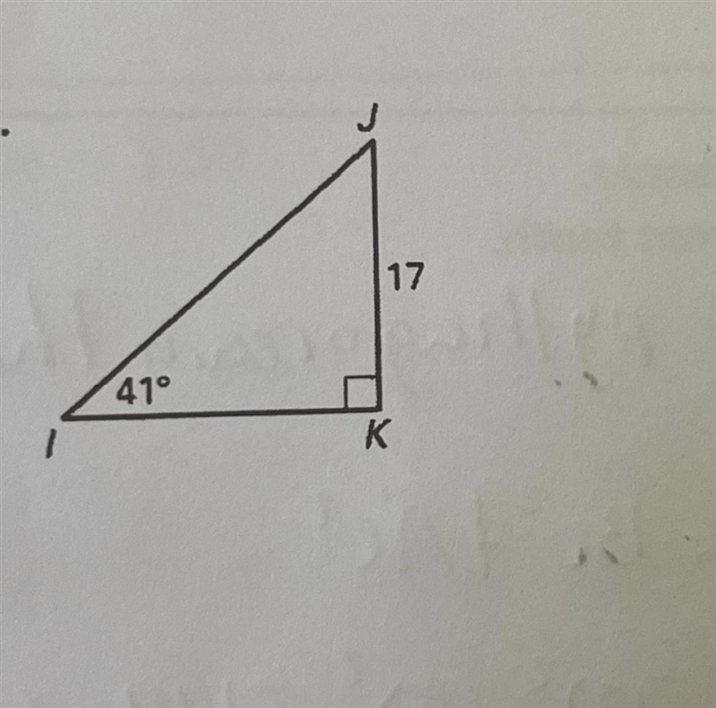 Solve the right triangle. Round decimals to the nearest tenth-example-1