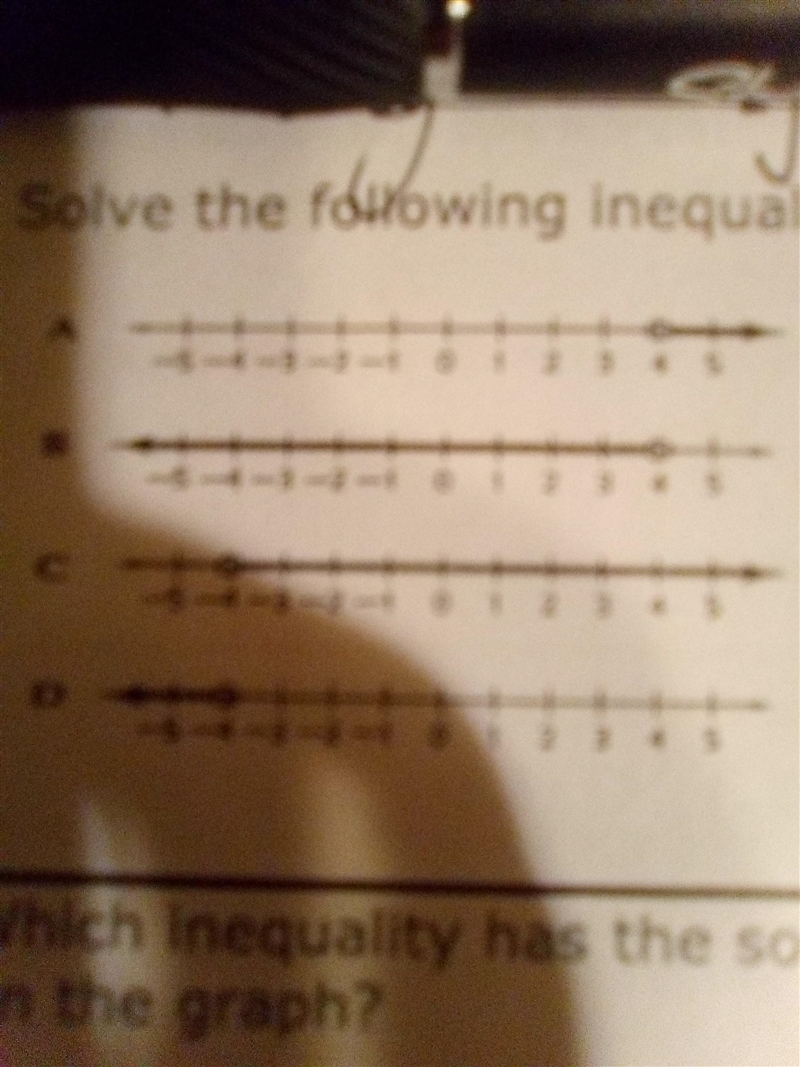 Aaaaaaaaaaa hurry please I need help Solve the following inequality and match the-example-2