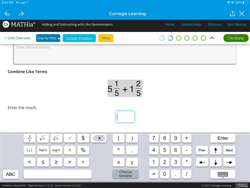 Solve the math problem-example-1