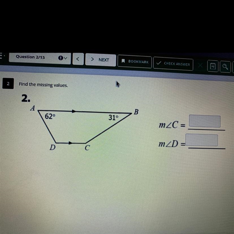 Find the missing values-example-1