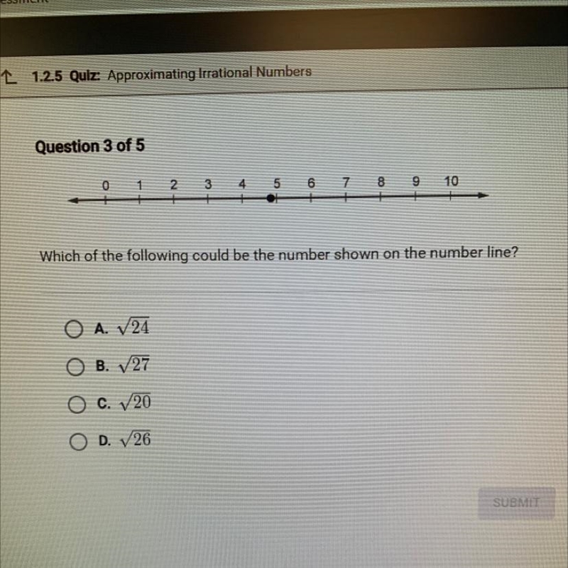 0 1 2 3 7 8 9 10 4 5 + 6 + + Which of the following could be the number shown on the-example-1