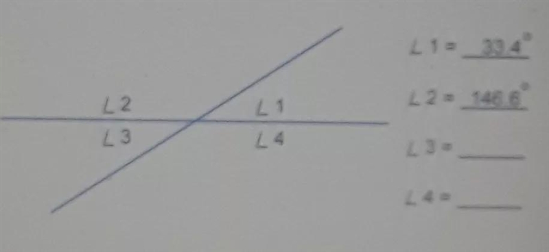 How do I get the answer for missing Vertical angles?-example-1