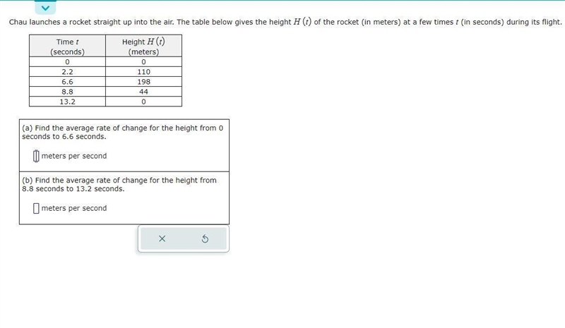 HELP FIND THE AVERAGE RATE OF CHANGE-example-1