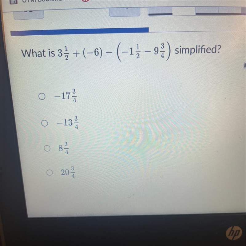 What is 3 over 1/2 + (-6)-(-1 over 1/2 - 9 over 3/4 simplified?-example-1