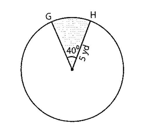 What is the area of the shaded region? A. 16π B. 8π C. 4π D. 2π-example-1