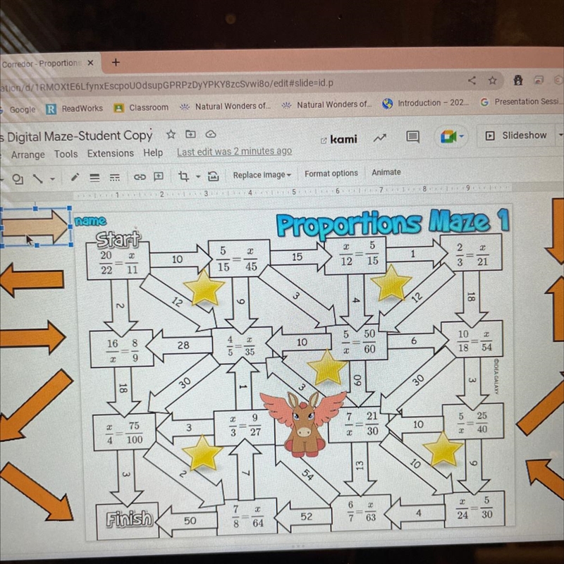 Somebody solve This maze?-example-1